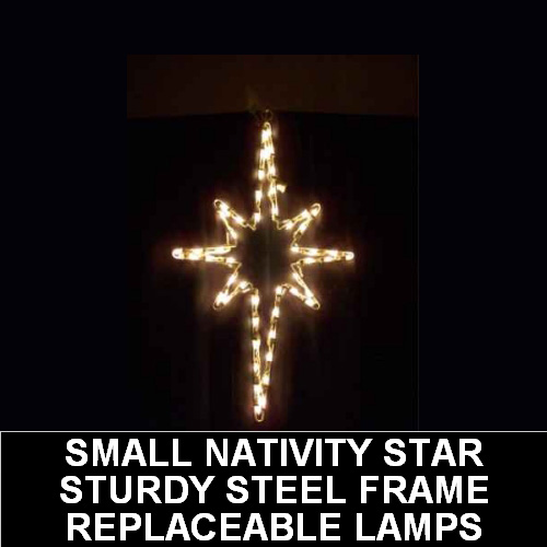Nativity Star of Bethlehem LED Lighted Christmas Outdoor Decoration