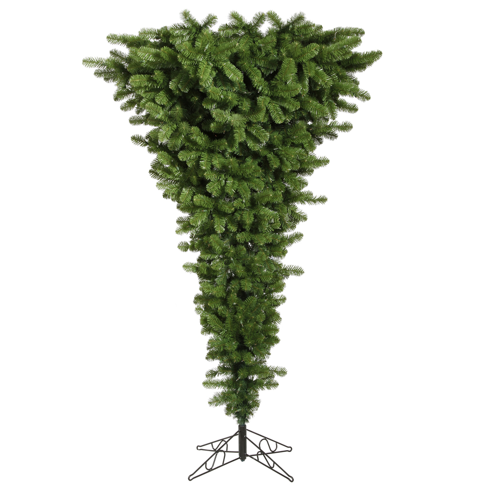 Christmastopia.com - 5.5 Foot Green Upside Down Artificial Christmas Tree Unlit