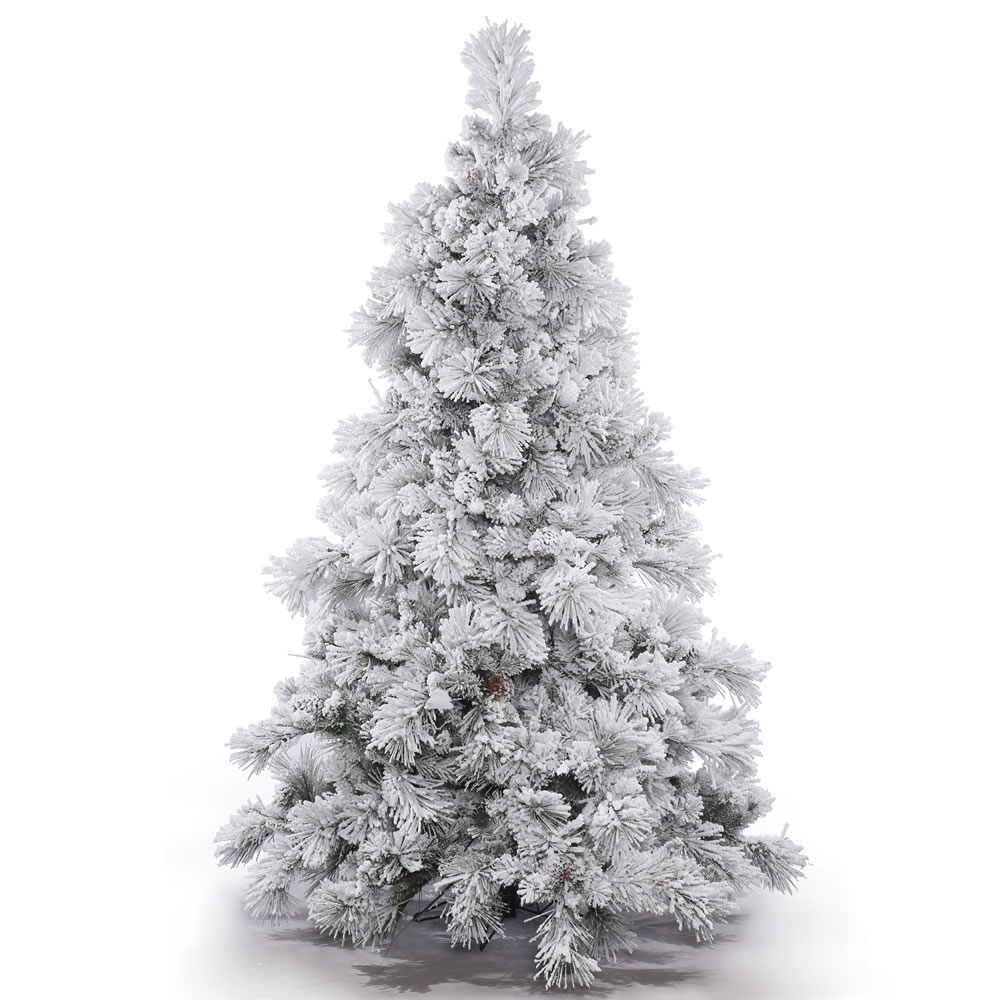 Christmastopia.com 3.5 Foot Flocked Alberta Artificial Christmas Tree Unlit