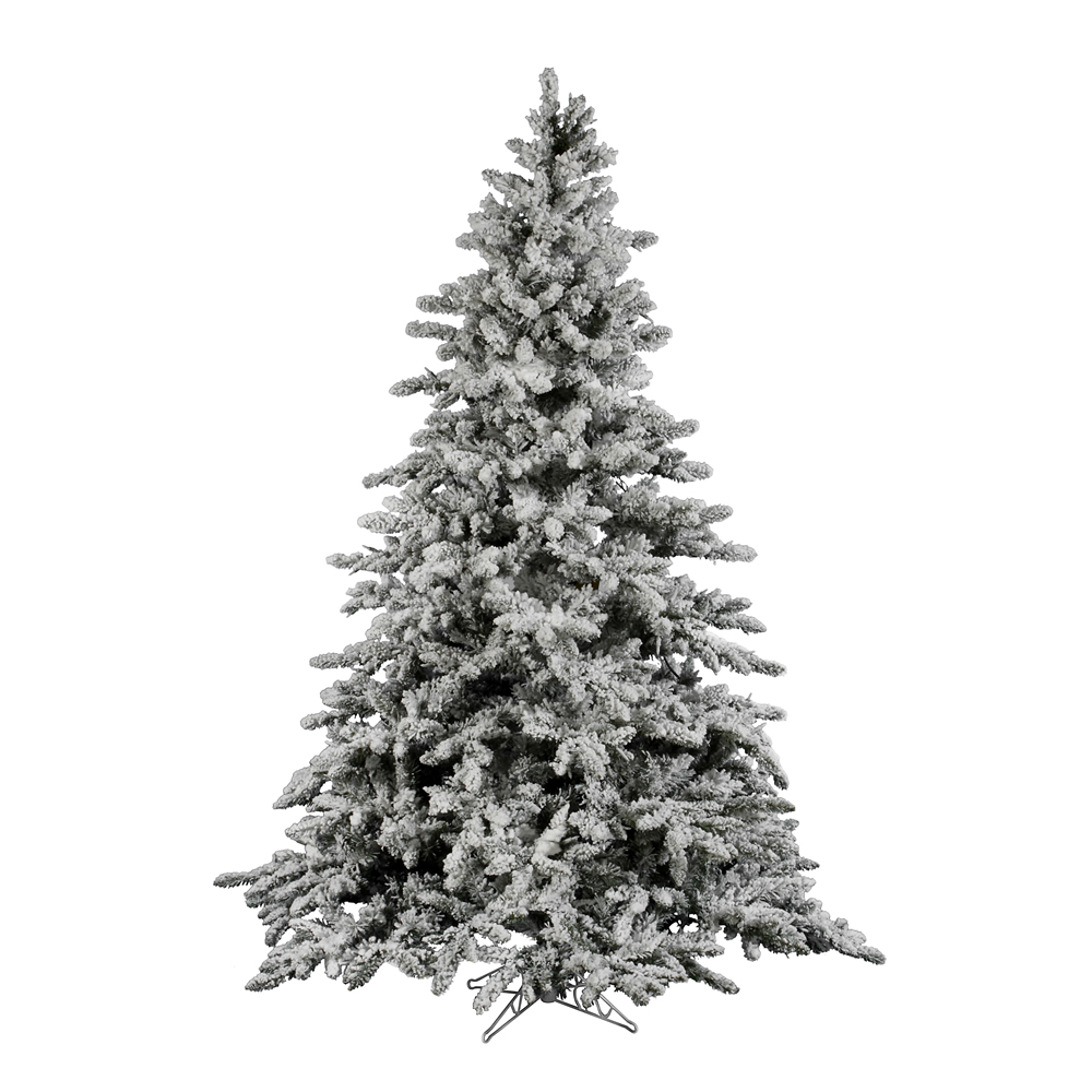 Christmastopia.com 7.5 Foot Flocked Utica Artificial Christmas Tree Unlit