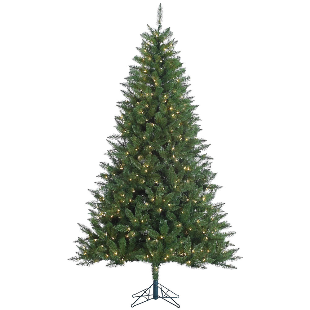 Christmastopia.com - 7.5 Foot Lincoln Fir Artificial Christmas Tree 500 DuraLit Incandescent Clear Mini Lights