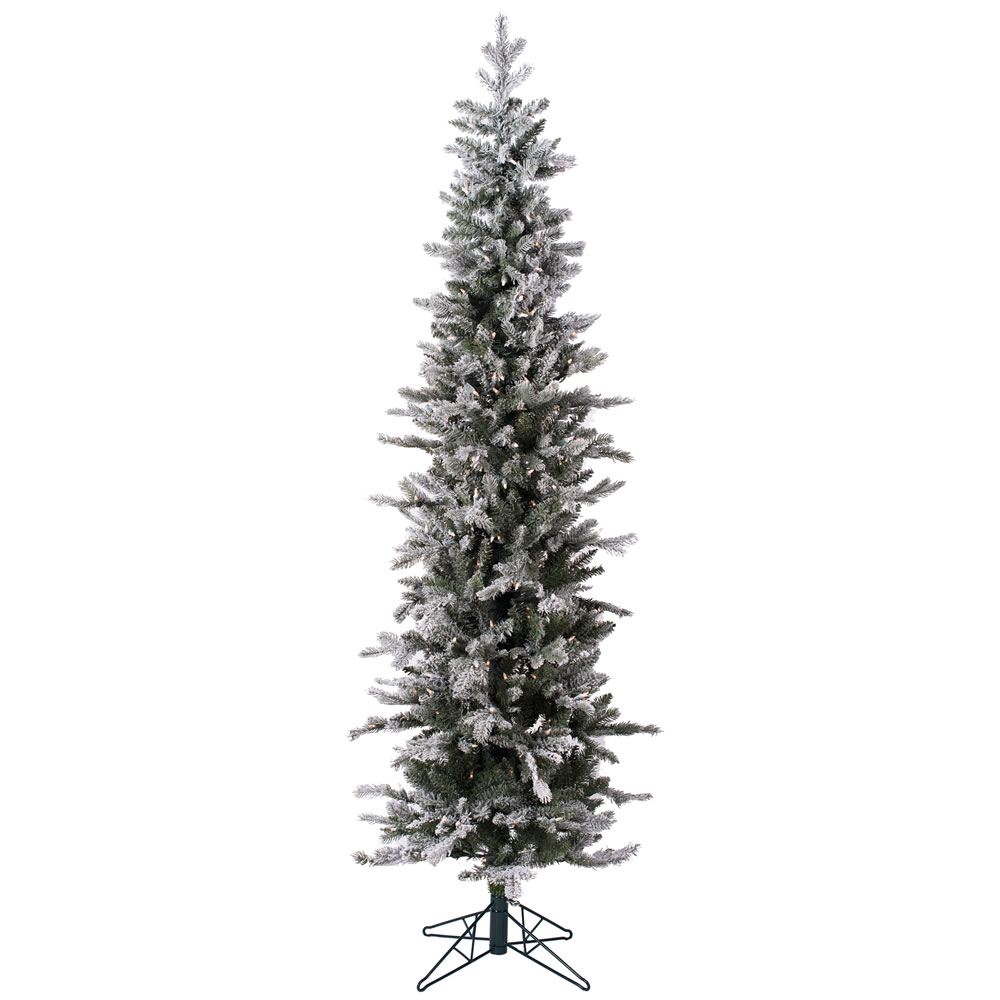 Christmastopia.com 7 Foot Frosted Glitter Tannenbaum Pine Artificial Christmas Tree Unlit