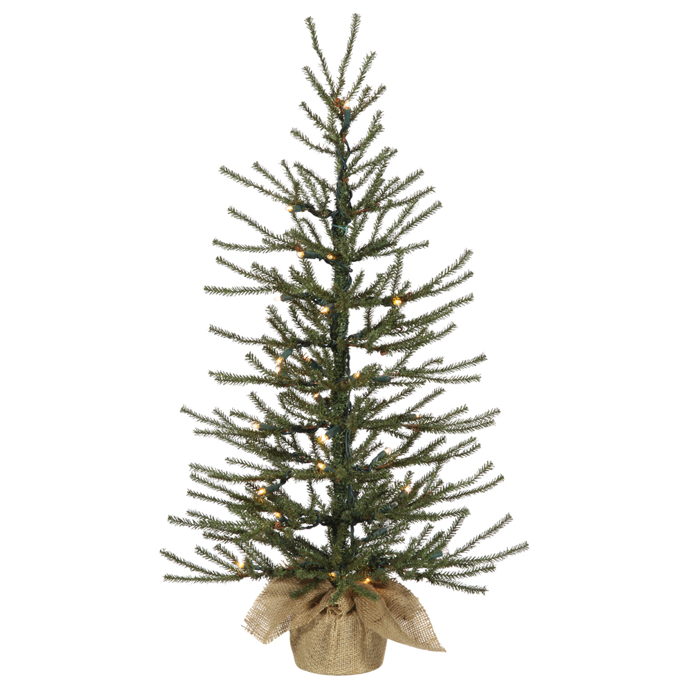 Christmastopia.com - 4 Foot Angel Pine Artificial Christmas Tree 70 DuraLit Incandescent Clear Mini Lights