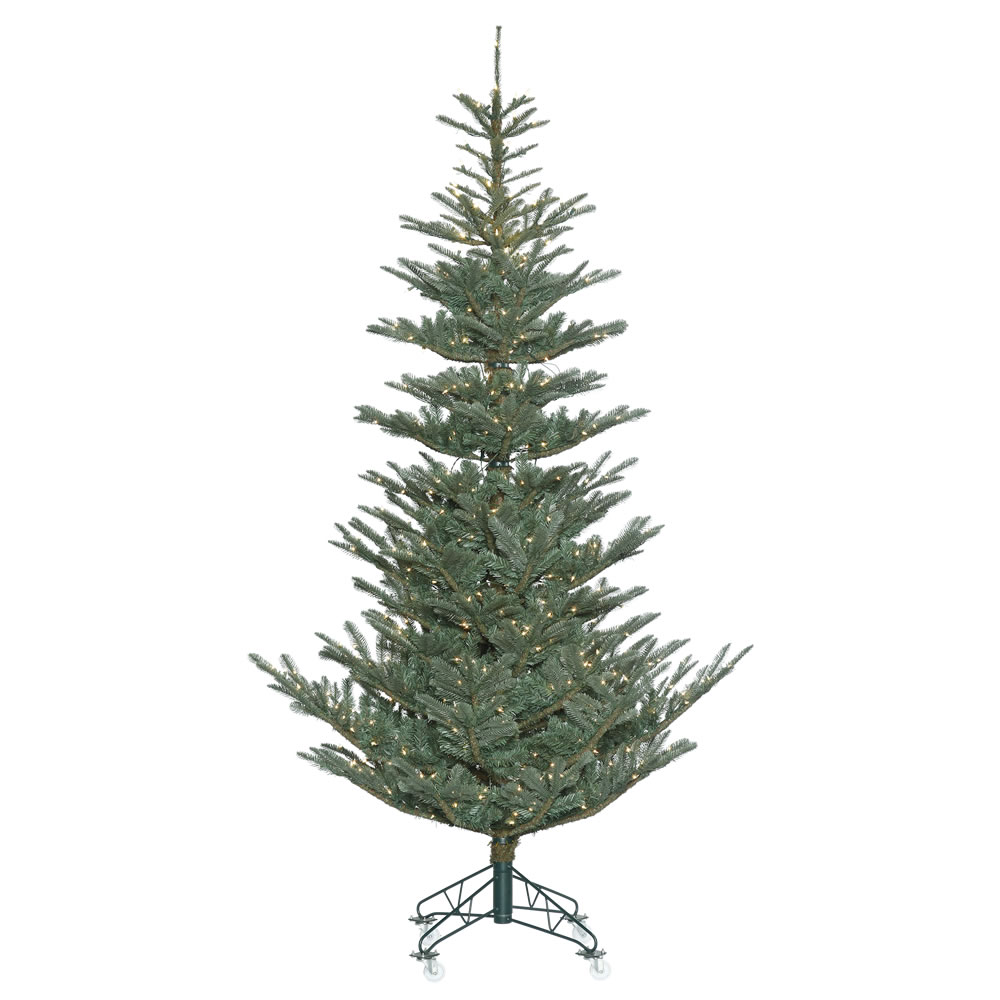 Christmastopia.com 12 Foot Alberta Blue Spruce Artificial Christmas Tree 1300 DuraLit Incandescent Clear Mini Lights