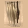 4 Inch Silver Striped Finial Ornaments - Case Of 6