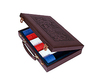 300 Piece Leather Poker Case