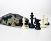 Plastic Chess Pieces - Single Weight