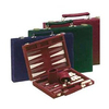 10 Inch Black Pebble Backgammon Set
