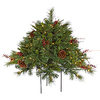 2 Foot Cibola Berry Bush - 3 Foot Wide - 100 Dura-Lit Clear Lights
