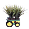 Faux Grass In A Tractor Base