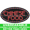 Flashing LED Lighted Chinese Food Sign