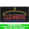 Flashing LED Lighted Cleaner Sign