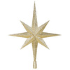 39 Inch Gold Glitter Star Tree Top
