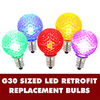 G30 LED Multi Retrofit Replacement Bulbs - C7 Base - Case Of 25