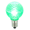 G30 LED Green Retrofit Replacement Bulbs - C7 Base - Case Of 25