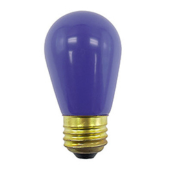 25 Ceramic Blue S14 Bulbs