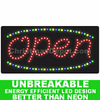LED Lighted Flashing Open Sign