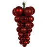 24 Inch Red Grape Cluster Ornament