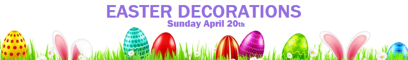 Lighted Easter Decorations