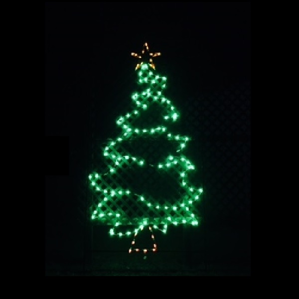 Christmas Tree Whimsical LED Lighted Outdoor Commercial Christmas Decoration