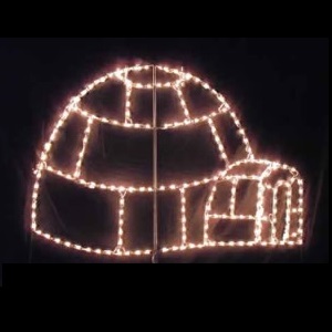 Igloo LED Lighted Outdoor Christmas Decoration