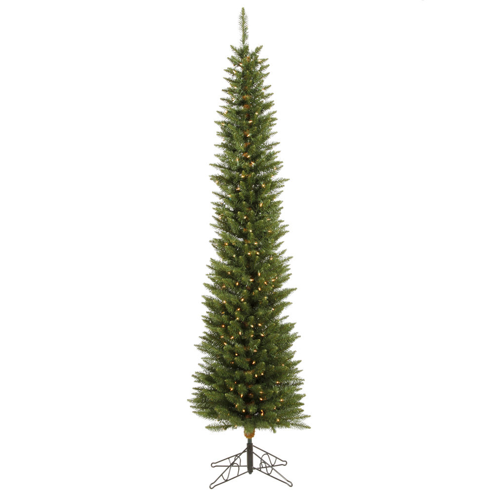 Christmastopia.com 5.5 Foot Durham Pole Pine Artificial Christmas Tree 150 DuraLit Incandescent Clear Mini Lights