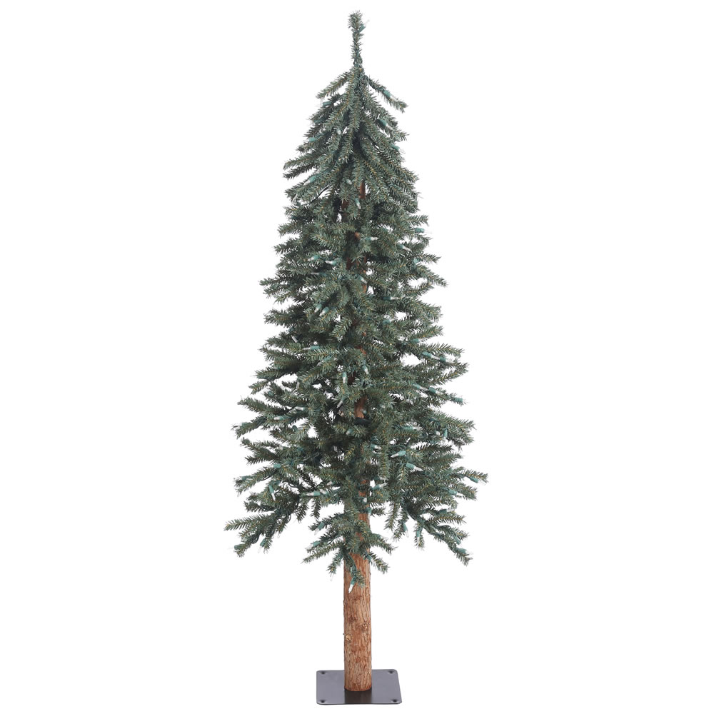 5 Foot Natural Bark Alpine Artificial Christmas Tree Unlit