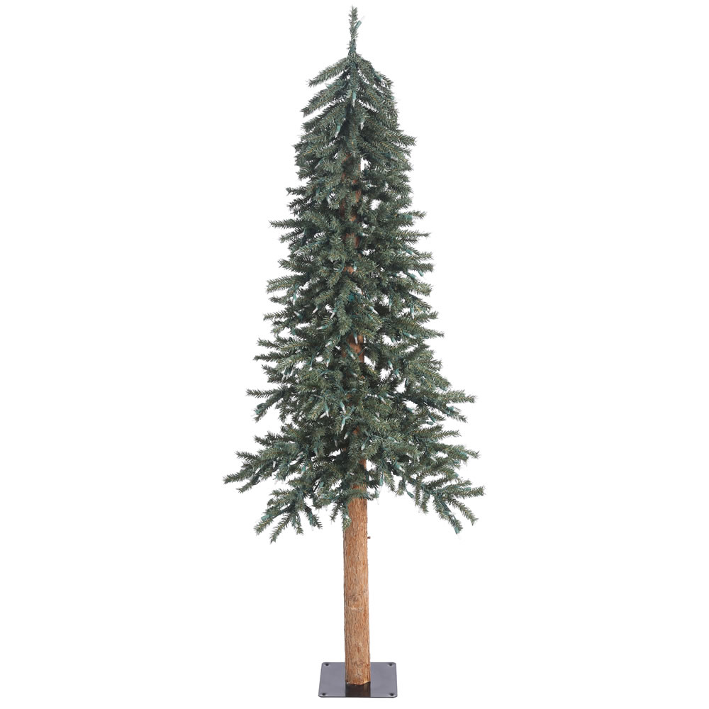 6 Foot Natural Bark Alpine Artificial Christmas Tree - Unlit
