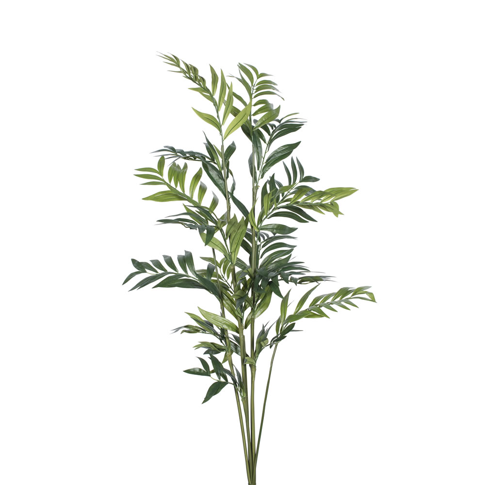 4 Foot Parlour Artificial Palm Leaves Unlit