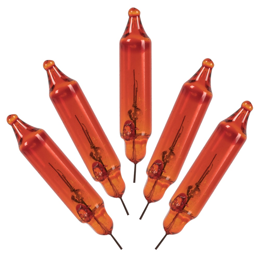 Amber Glass Incandescent Mini Replacement Bulb