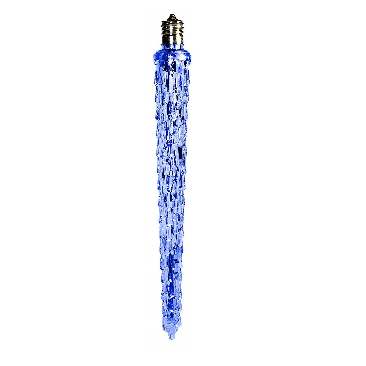 9 Inch LED C7 Steady Blue Icicle Christmas Light Replacement Bulb