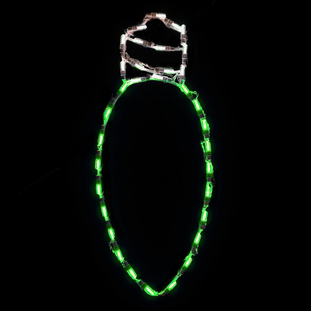 C9 Traditional Green Bulb LED Lighted Outdoor Christmas Decoration