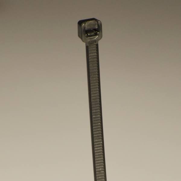 8 Inch Cabletie Black For Secure Hold Set Of 100