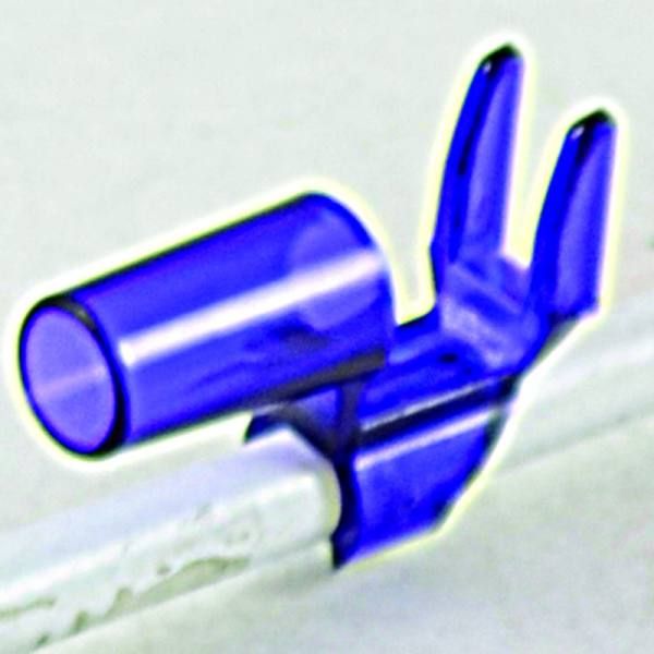 Purple Replacement Clip For Incandescent LED Bulb Open Style Set Of 100