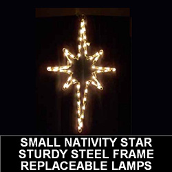 Lighted Outdoor Decorations Star Nativity Star Of Bethlehem Led Lighted Christmas Outdoor Decoration