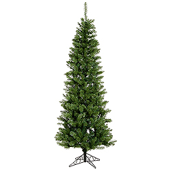 9.5 Foot Salem Pencil Pine Artificial Christmas Tree Unlit
