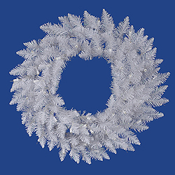 48 Inch Sparkle White Spruce Wreath