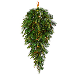 Christmastopia.com - 36 Inch Cashmere Artificial Christmas Teardrop 50 LED Warm White Lights