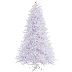 Christmastopia.com - 4.5 Foot Crystal White Pine Artificial Christmas Tree 300 LED Multi Lights