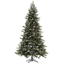 6.5 Foot Frosted Balsam Fir Artificial Christmas Tree Unlit