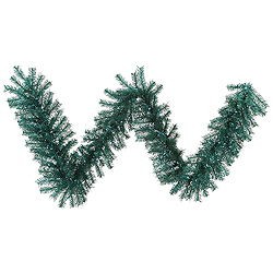 Christmastopia.com - 9 Foot Aqua Tinsel Garland