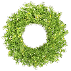 Christmastopia.com - 30 Inch Lime Tinsel Artificial Halloween Wreath 50 Lime Lights