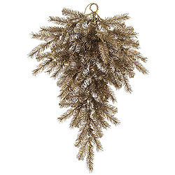 Christmastopia.com - 3 Foot Metal Mixed Tinsel Teardrop