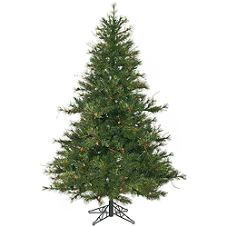 6.5 Foot Mixed Country Pine Artificial Christmas Tree Unlit