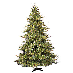 10 Foot Mixed Country Pine Artificial Christmas Tree Unlit