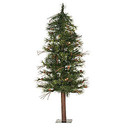 3 Foot Mixed Country Alpine Artificial Christmas Tree Unlit