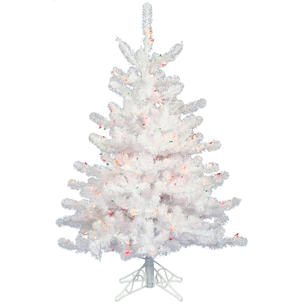 2 Foot Crystal White Artificial Christmas Tree Unlit