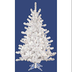 Christmastopia.com 3 Foot Crystal White Pine Artificial Christmas Tree 50 LED Multi Lights