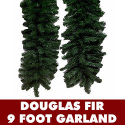 Christmastopia.com 9 Foot Douglas Fir Garland 14 Inch Wide