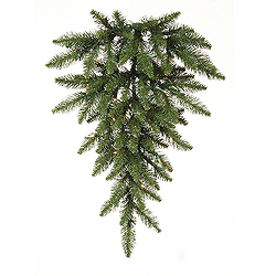 30 Inch Camdon Fir Artificial Christmas Teardrop with 35 Clear Lights